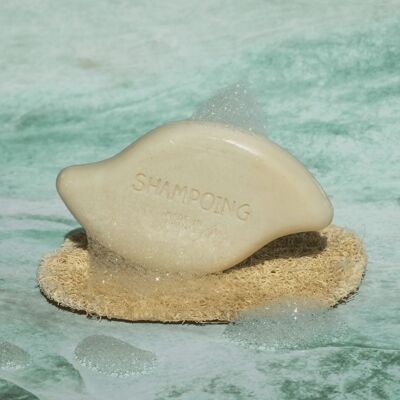 Solid shampoo for normal hair