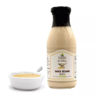 Terroirs du Liban - Tarator - 270 ml - Creamy sesame sauce - Seasoning - Artisanal and Natural