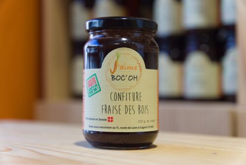 Confiture de FRAISES DES BOIS