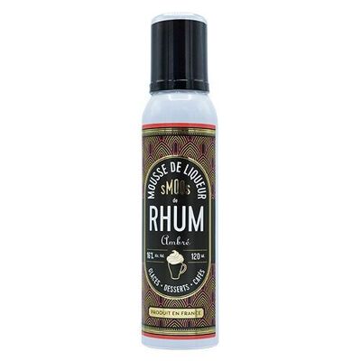 Mousse de liqueur de Rhum - 120 ml