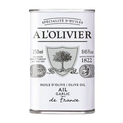 Huile d'olive aromatique Ail de France - 250mL