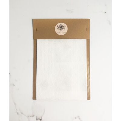 SOLUBLE STICKY PAPER FOR EMBROIDERY - SET OF 2 A5 SHEETS