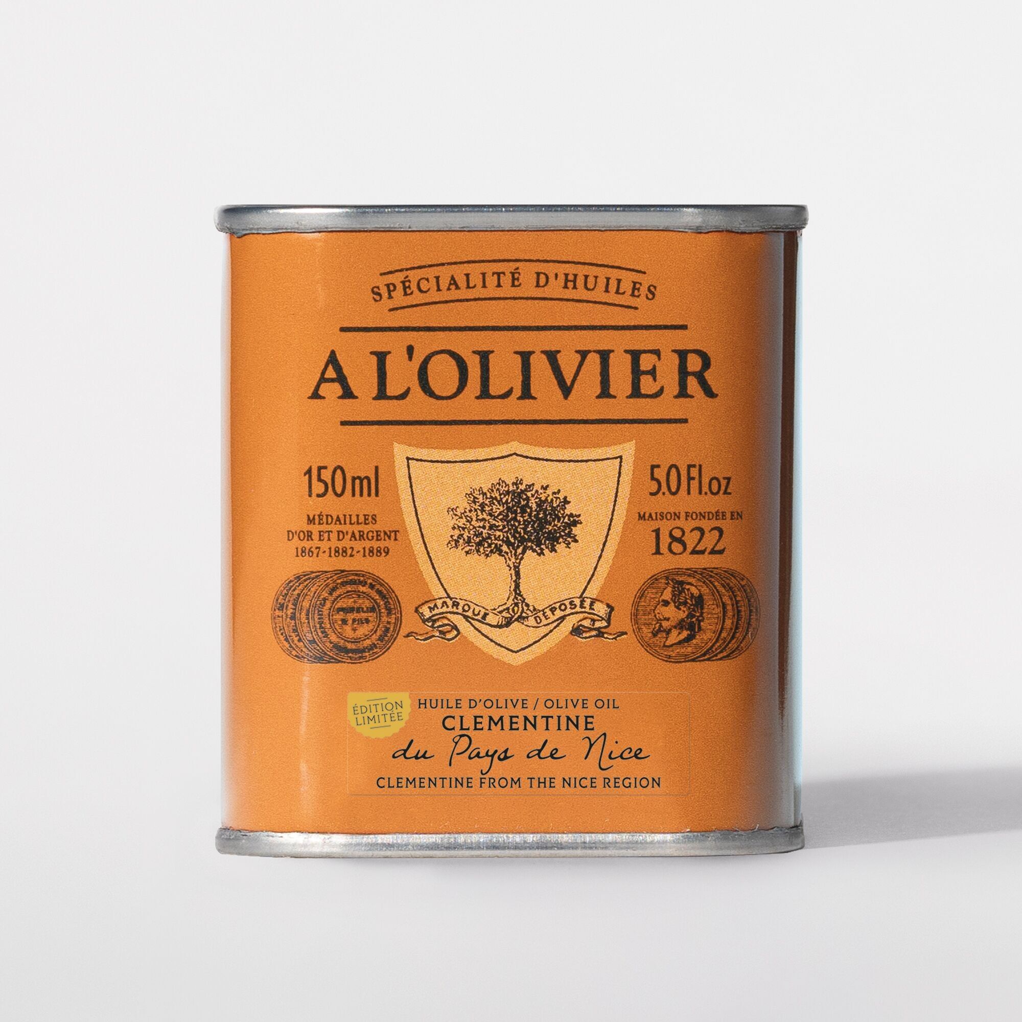 Aromatic olive oil Clementine Pays de Nice - 150ml