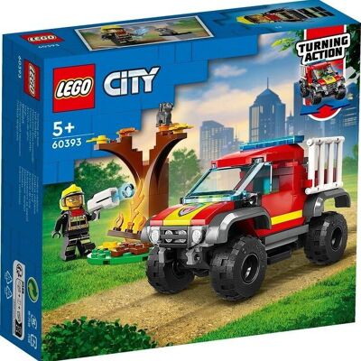 LEGO 60393 - SALVATAGGIO 4X4 DELLA CITY FIRE
