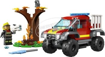 LEGO 60393 - SAUVETAGE 4X4 POMPIERS CITY 2