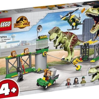 LEGO 76944 - FUGA DAL MONDO TREX JURASSIC