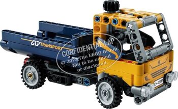 LEGO 42147 - CAMION BENNE BASCULANT TECHNIC 4