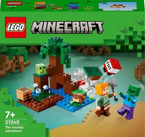 LEGO 21240 - AVENTURES LE MARAIS MINECRAFT