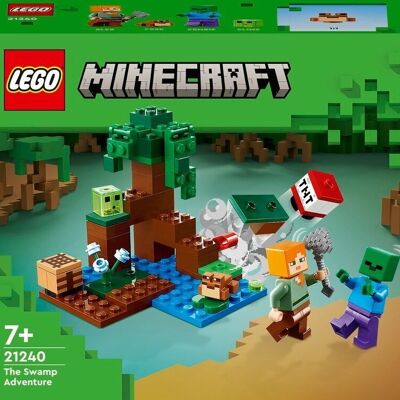 LEGO 21240 - AVENTURAS EN EL PANTANO DE MINECRAFT