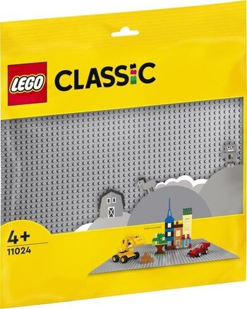 LEGO 11024 - PLAQUE CONSTRUCTION GRISE 1