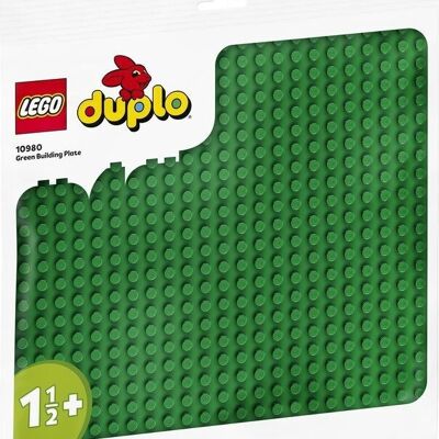 LEGO 10980 - PLACA DE CONSTRUCCIÓN VERDE DUPLO