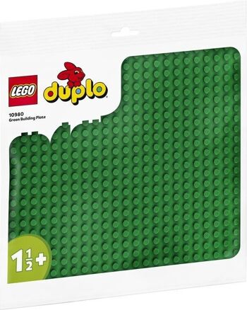 LEGO 10980 - PLAQUE CONSTRUCTION VERTE DUPLO 1
