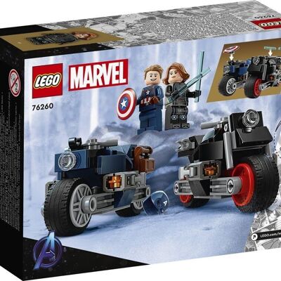 LEGO 76260 - MOTORCYCLES AND CAPTAIN AMERICA MARVEL