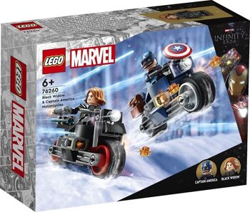 LEGO 76260 - MOTOS ET CAPTAIN AMERICA MARVEL 2