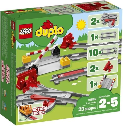 LEGO 10882 - LES RAILS DU TRAIN DUPLO