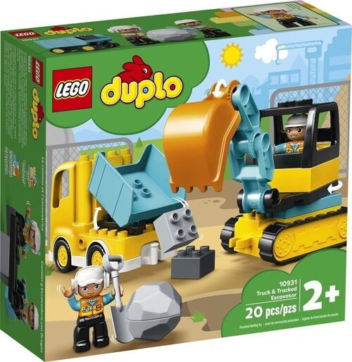 LEGO 10931 - LE CAMION AVEC PELLETEUSE DUPLO