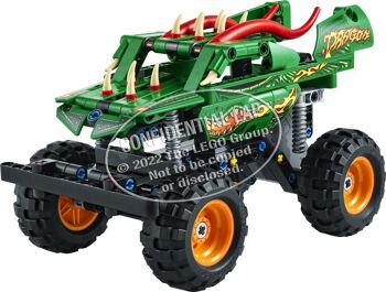 LEGO 42149 - MONSTER JAM DRAGON TECHNIC 4