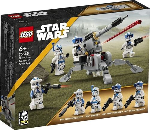 LEGO 75345 - PACK COMBAT 501 LEGION STAR WARS
