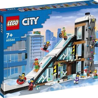 LEGO 60366 - COMPLEJO CIUDAD DE ESQUÍ Y ESCALADA