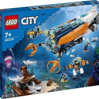 LEGO 60379 - SOTTOMARINO DA ESPLORAZIONE DELLE ACQUE PROFONDE CITY