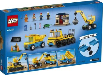 LEGO 60391 - CAMIONS CHANTIER AVEC GRUE CITY 2