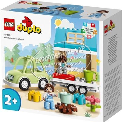 LEGO 10986 - CASA FAMILIARE CON RUOTE DUPLO