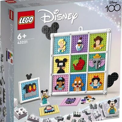 LEGO 43221 - ICONE DISNEY 100 ANNI