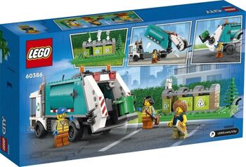 LEGO 60386 - LE CAMION DE RECYCLAGE CITY 2