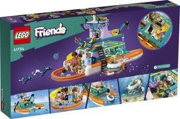 LEGO 41734 - BATEAU SAUVETAGE DES MERS FRIENDS 2