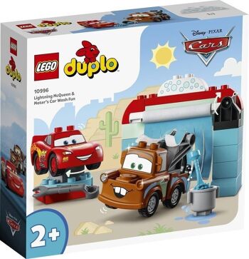LEGO 10996 - STATION LAVAGE AVEC 2 VEHICULES CARS 3