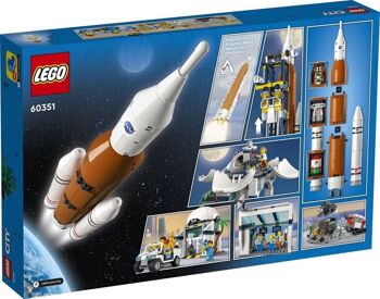 LEGO 60351 - BASE LANCEMENT FUSEE CREATOR 4