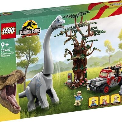 LEGO 76960 - ALLA SCOPERTA DEL MONDO GIURASSIC DEL BRACHIOSAURO