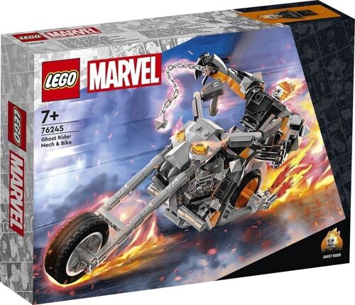 LEGO 76245 - ROBOT AVEC MOTO GHOST RIDER MARVEL