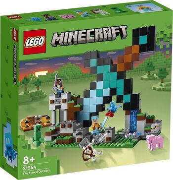 LEGO 21244 - L'AVANT-POSTE DE L'EPEE MINECRAFT 1