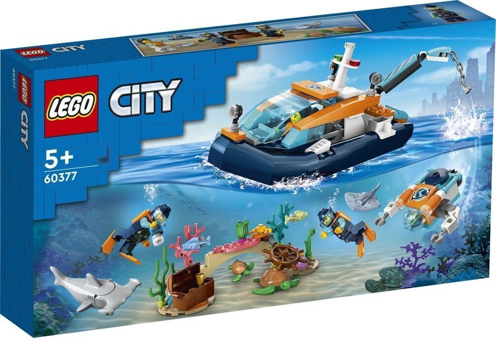 Compra LEGO 60377 BARCO DE EXPLORACI N SUBACU TICA DE CITY al