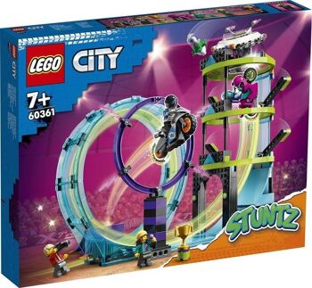 LEGO 60361 - DEFI MOTARDS CASCADEURS CITY 3