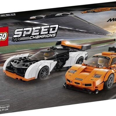 LEGO 76918 - MCLAREN SOLUS GT +F1 LM SPEED CITY