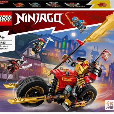 LEGO 71783 – ENTWICKLUNG DES ROBOTER-NINJAGO-MOTORRADS