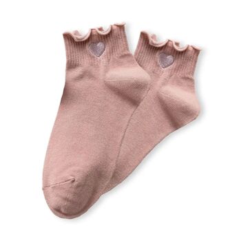 Chaussettes Coeur Tendre Dentelle 7