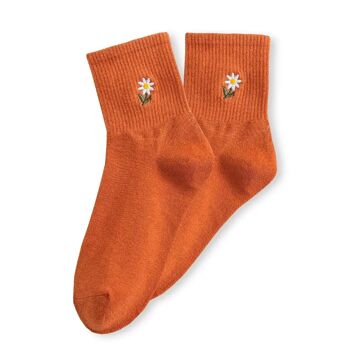 Chaussettes Fleurs 14