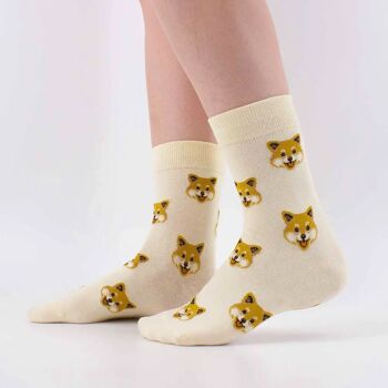 Chaussettes Têtes de Chiens 1