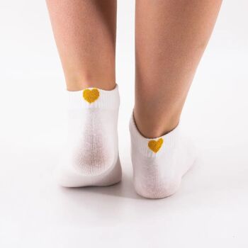 Chaussettes Coeur Doré 5