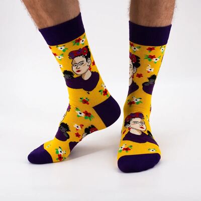 Chaussettes Frida Kahlo