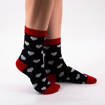 Chaussettes Multi-Coeur (Lot x5) 5