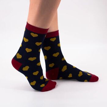 Chaussettes Multi-Coeur 10