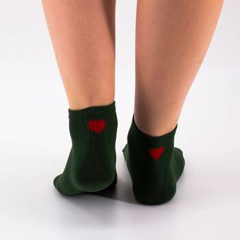 Chaussettes Coeur Talon Courtes 5