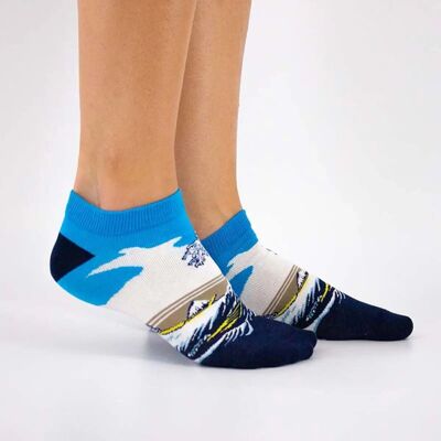 Art ankle socks