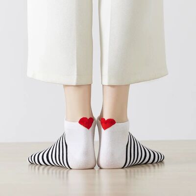 Chaussettes Coup de Coeur Marine