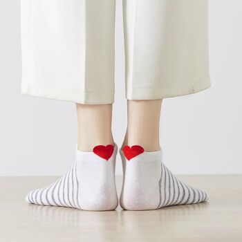 Chaussettes Coup de Coeur Marine 5