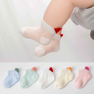 Children's Lace Heart Socks (Pack of 5 pairs)